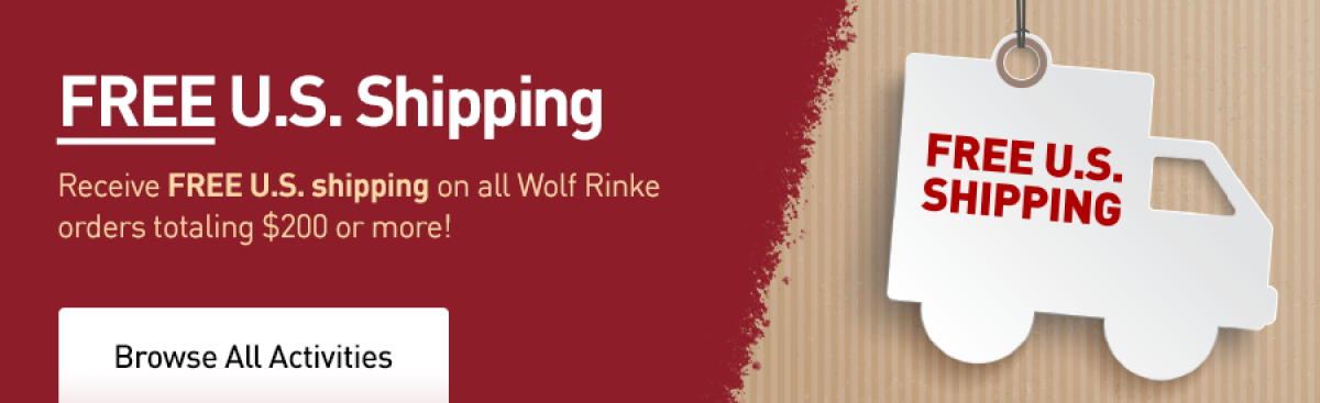 Free US Shipping on Orders Over $200